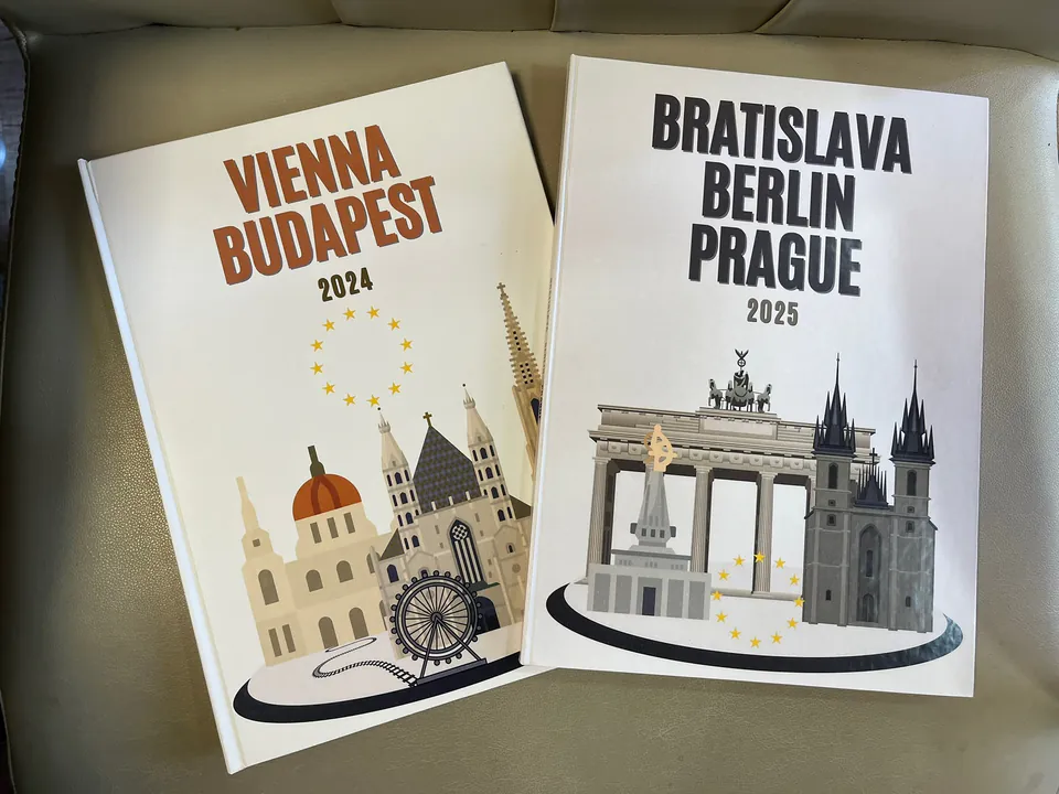 Vienna, Budapest, Bratislava, Berlin, Prague: fotokitaplar bir arada